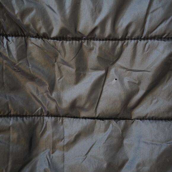 TNA The Little Puff Puffer Jacket Black Medium Down Insulated Full Zip Outdoors - Picture 4 of 8